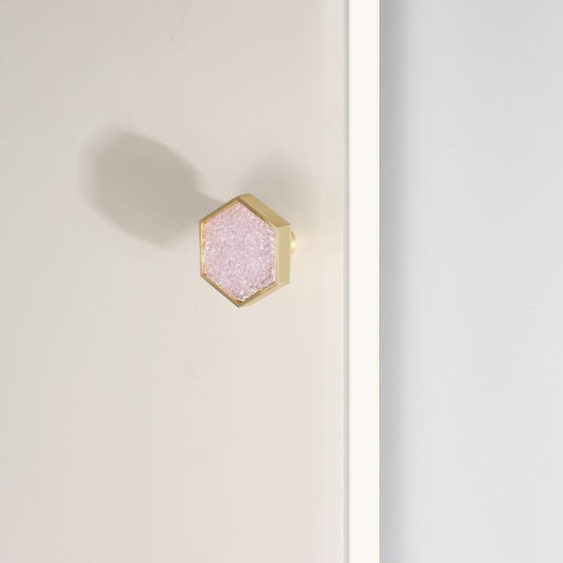 Decorative Hexagon Brass Cabinet Knobs - Stylish Handles MaeloveCrafts Decorative Hexagon Brass Cabinet Knobs - Stylish Handles MaeloveCrafts